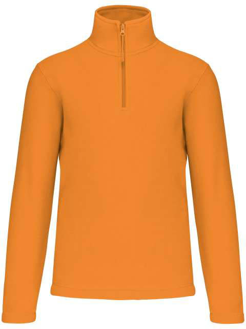 Kariban Enzo - Zip Neck Microfleece Jacket - oranžová