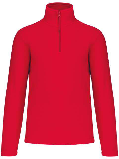 Kariban Enzo - Zip Neck Microfleece Jacket - Kariban Enzo - Zip Neck Microfleece Jacket - Cherry Red