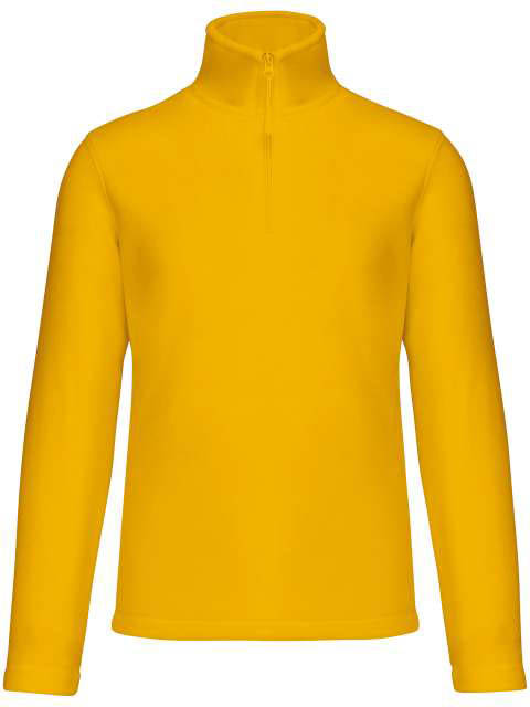 Kariban Enzo - Zip Neck Microfleece Jacket - žltá