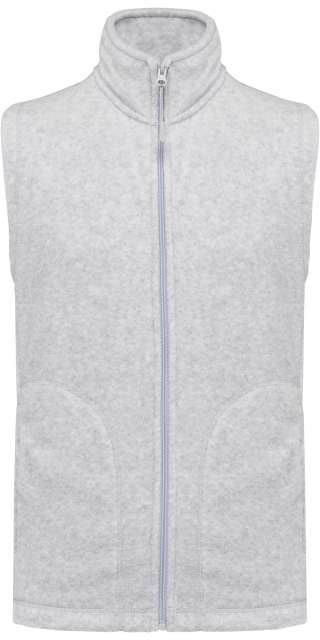 Kariban Luca - Men's Microfleece Gilet - Grau