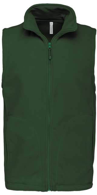 Kariban Luca - Men's Microfleece Gilet - Kariban Luca - Men's Microfleece Gilet - Forest Green