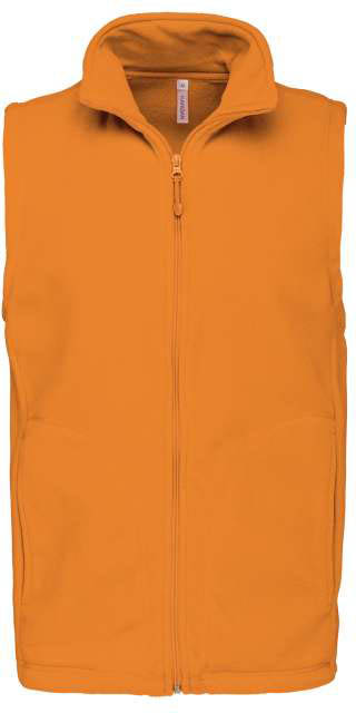 Kariban Luca - Men's Microfleece Gilet - Kariban Luca - Men's Microfleece Gilet - Tennessee Orange