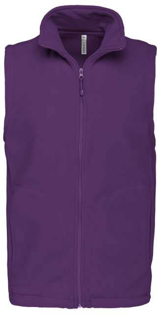 Kariban Luca - Men's Microfleece Gilet - Kariban Luca - Men's Microfleece Gilet - Purple