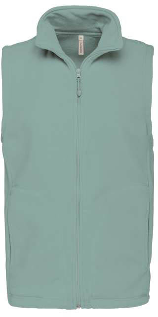 Kariban Luca - Men's Microfleece Gilet - blue