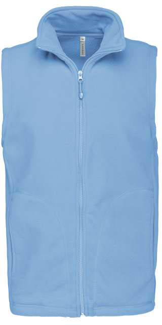 Kariban Luca - Men's Microfleece Gilet - blau