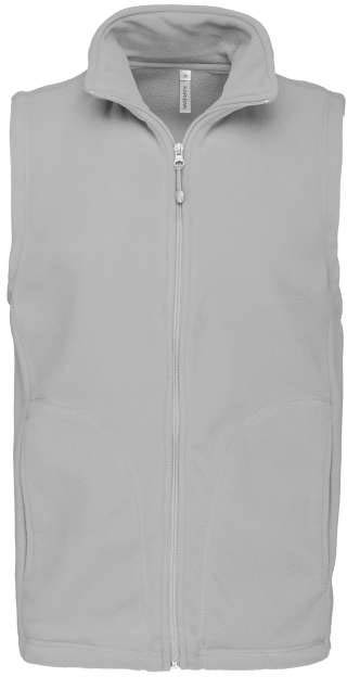 Kariban Luca - Men's Microfleece Gilet - grey