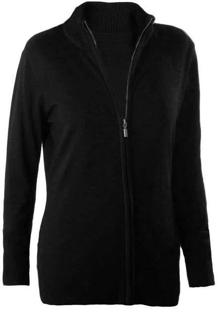 Kariban Ladies' Full Zip  Cardigan - schwarz