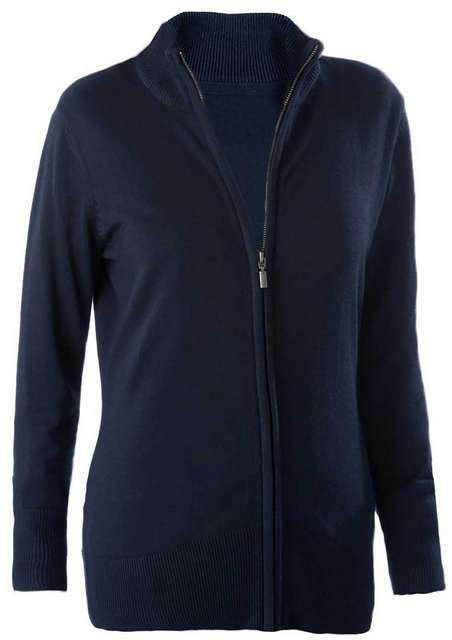 Kariban Ladies' Full Zip  Cardigan - blau