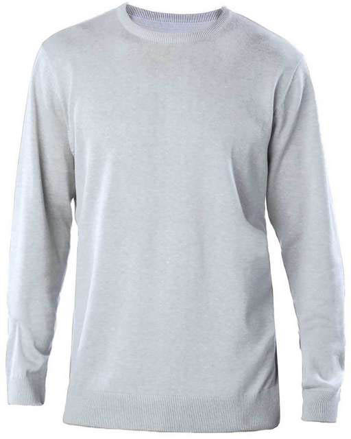 Kariban Men's Crew Neck Jumper - šedá