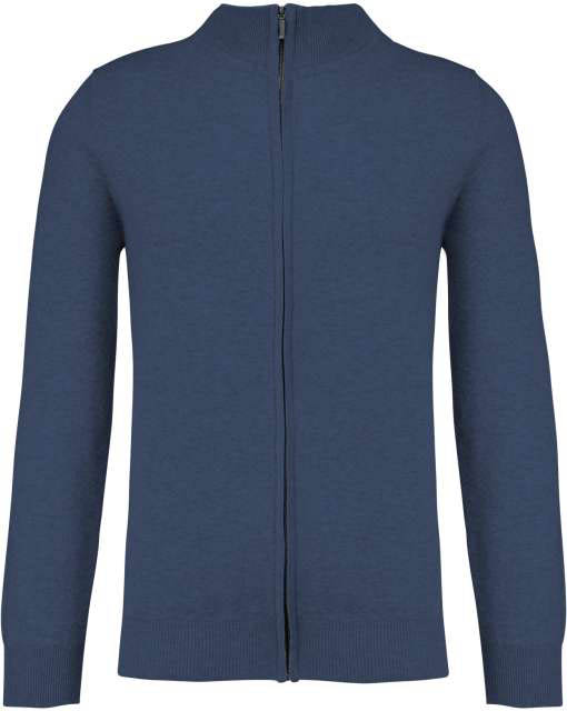 Kariban Premium Full Zip Cardigan - blue