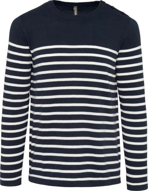 Kariban Men's Sailor Jumper - Kariban Men's Sailor Jumper - 