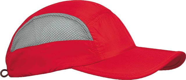 K-up Foldable Sports Cap - red