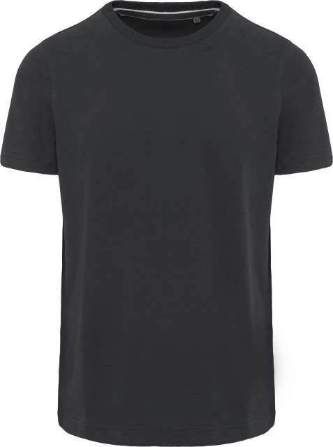 Kariban Men's Vintage Short Sleeve T-shirt - šedá