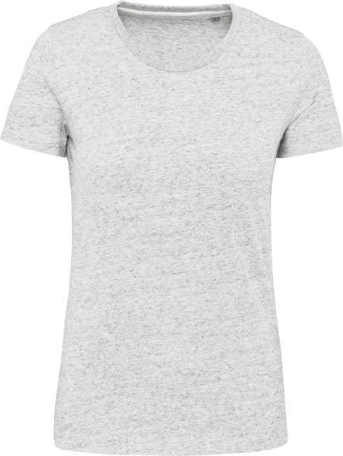 Kariban Ladies' Vintage Short Sleeve T-shirt - grey