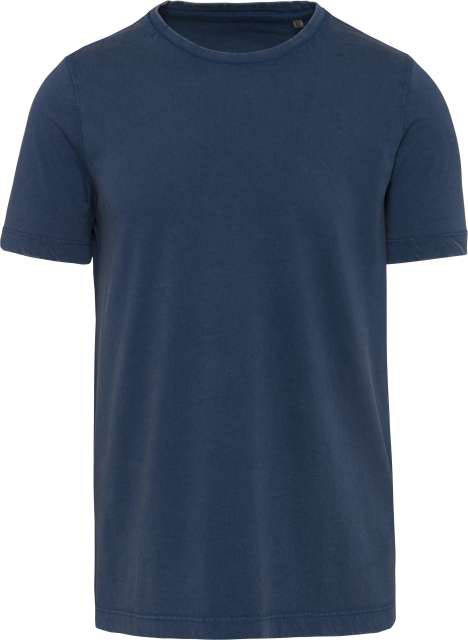 Kariban Men's Short Sleeve T-shirt - modrá