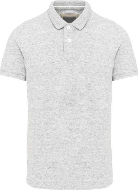 Kariban Men's Vintage Short Sleeve Polo Shirt - Grau