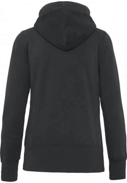 Kariban Ladies' Vintage Zipped Hooded Sweatshirt - Kariban Ladies' Vintage Zipped Hooded Sweatshirt - Tweed