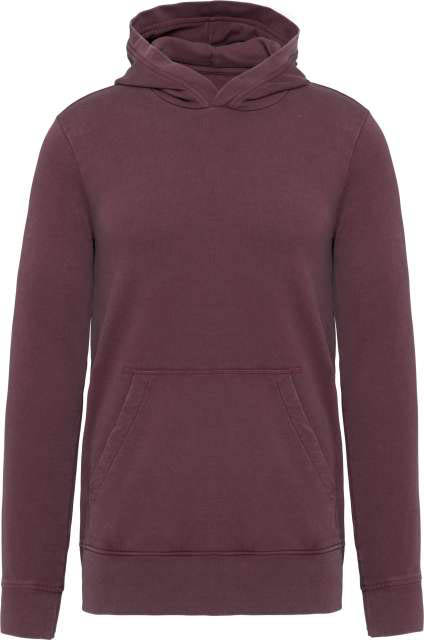 Kariban French Terry Hooded Sweatshirt - violet