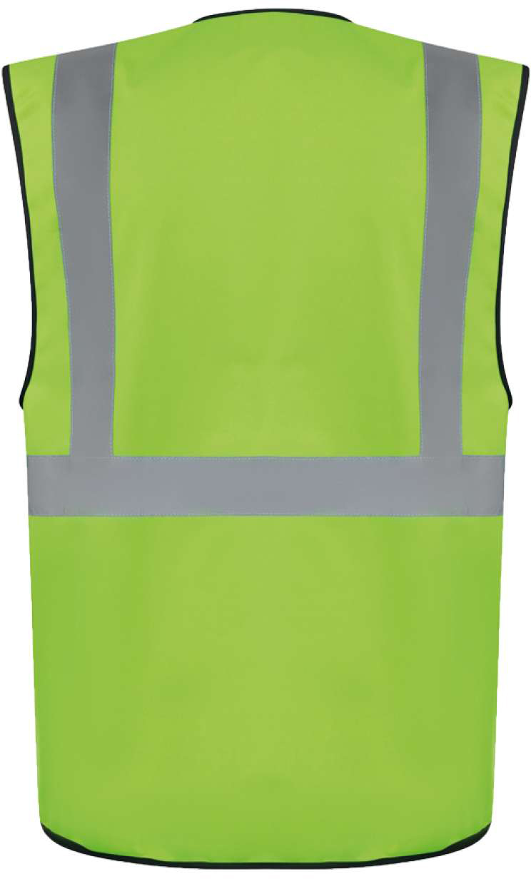 Korntex Comfort Executive Safety Vest "hamburg" - Multifunctional With Pockets - zelená