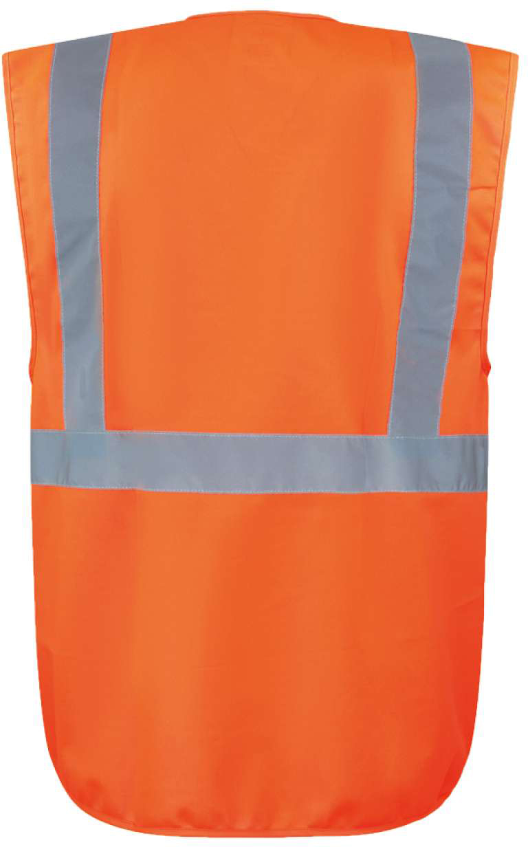 Korntex Comfort Executive Safety Vest "hamburg" - Multifunctional With Pockets - Korntex Comfort Executive Safety Vest "hamburg" - Multifunctional With Pockets - Safety Orange