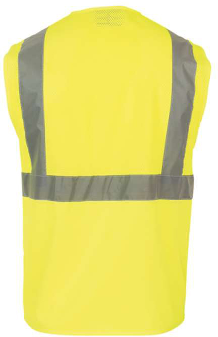 Korntex Mesh Multifunctionial Vest "athens" - Korntex Mesh Multifunctionial Vest "athens" - Safety Green