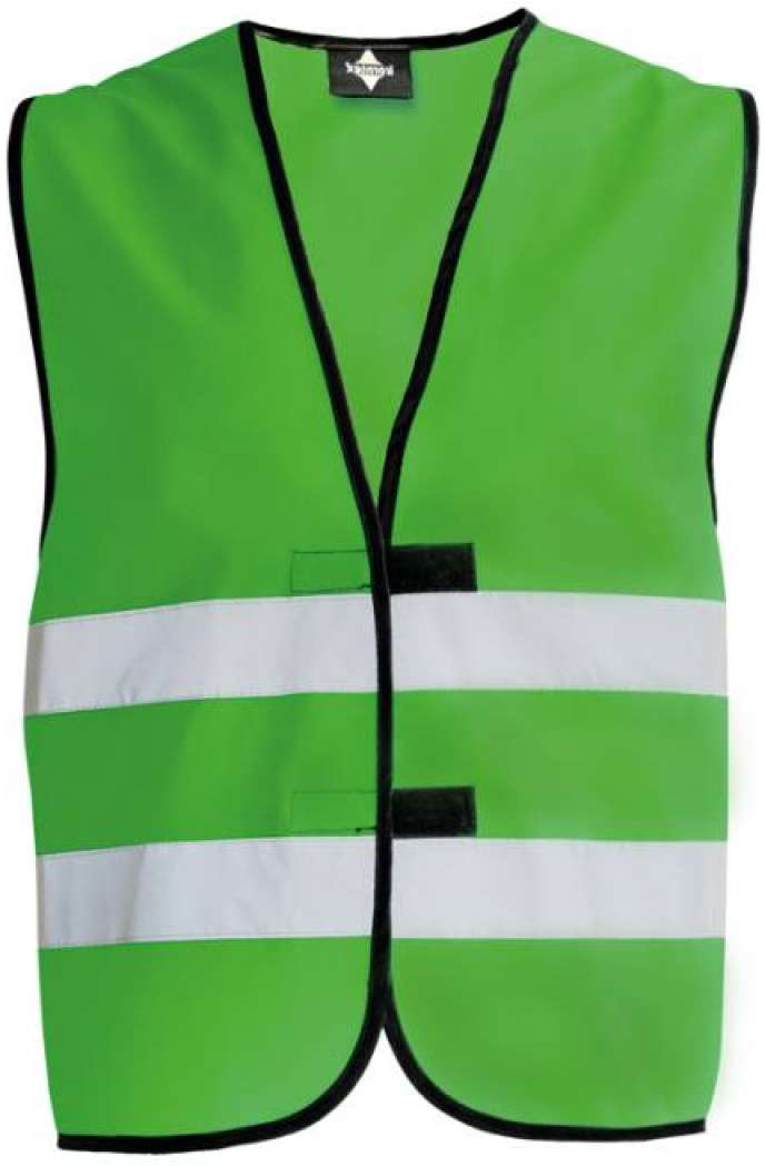 Korntex Safety Vest For Kids "aarhus" - Grün