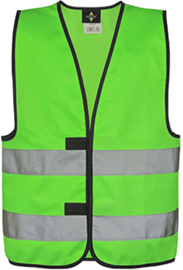 Korntex Safety Vest For Kids "aarhus" - zelená