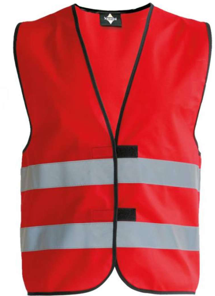 Korntex Safety Vest For Kids "aarhus" - červená