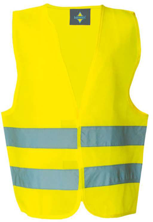 Korntex Safety Vest For Kids "aarhus" - Gelb