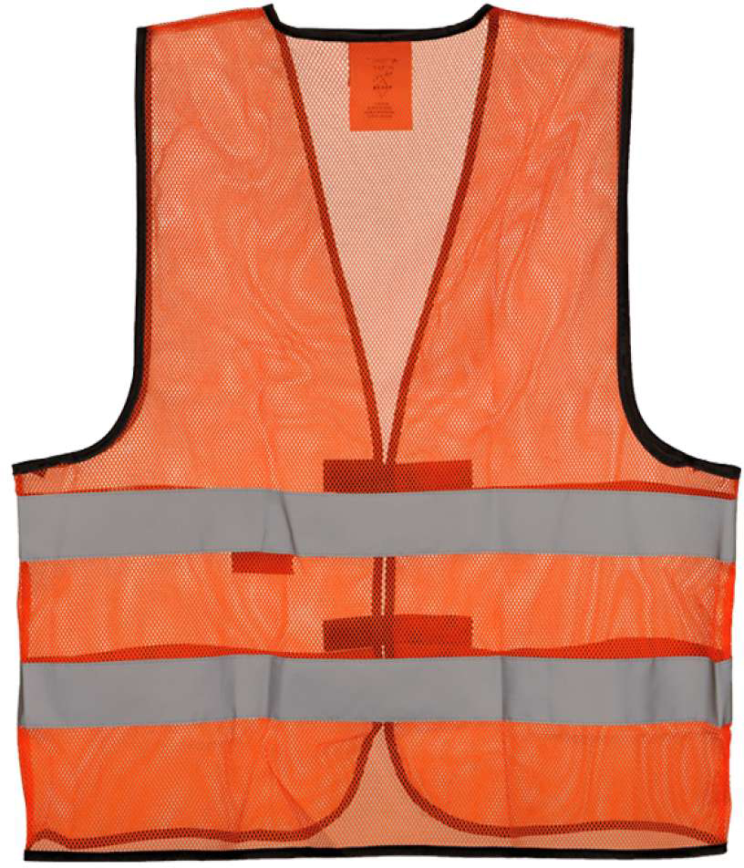 Korntex Mesh-vest "thessaloniki" - oranžová