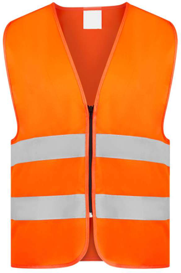 Korntex Safety Vest With Zipper "cologne" - Orange