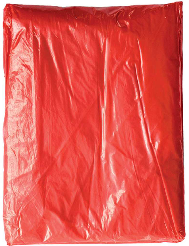 Korntex Disposable Raining Poncho "sumatra" - red