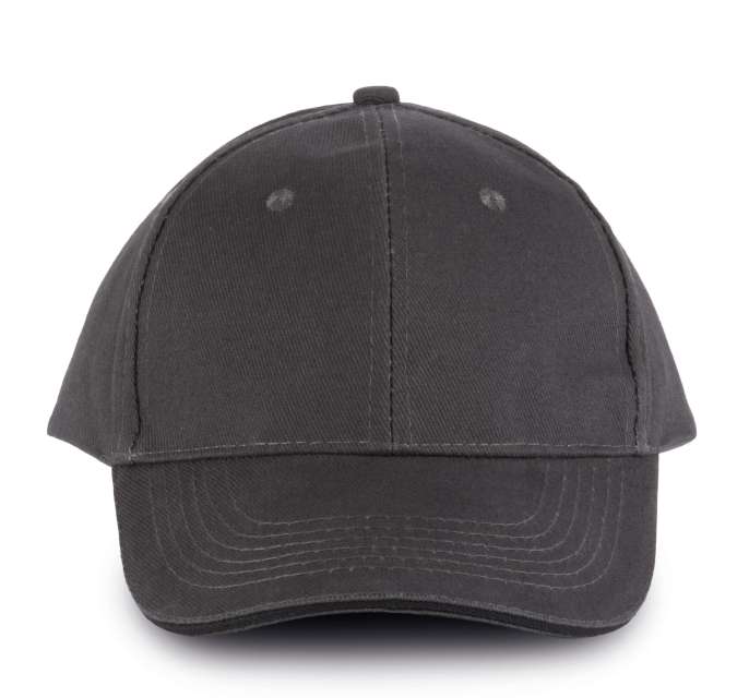 K-up Orlando - 6 Panels Cap - K-up Orlando - 6 Panels Cap - Charcoal