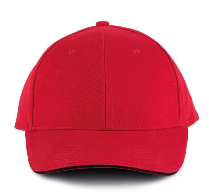 K-up Orlando - 6 Panels Cap - K-up Orlando - 6 Panels Cap - Cherry Red