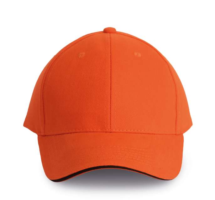 K-up Orlando - 6 Panels Cap - K-up Orlando - 6 Panels Cap - Sport Orange