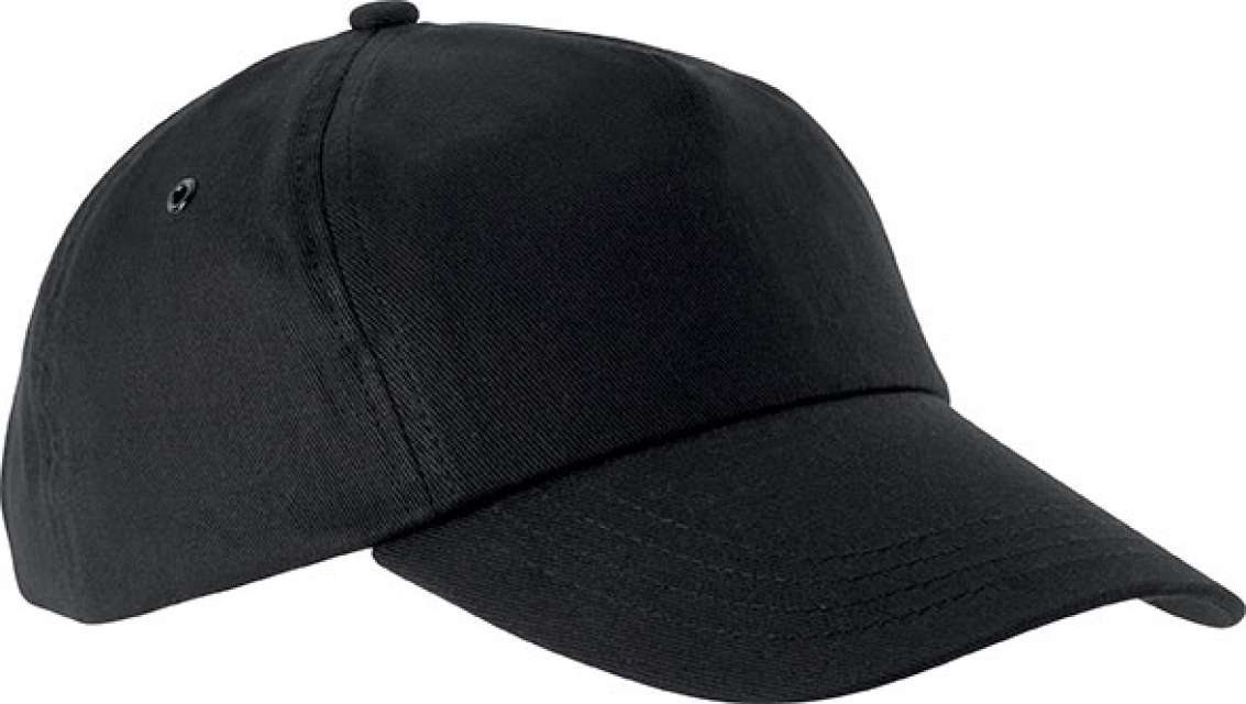 K-up First - 5 Panels Cap - K-up First - 5 Panels Cap - Black