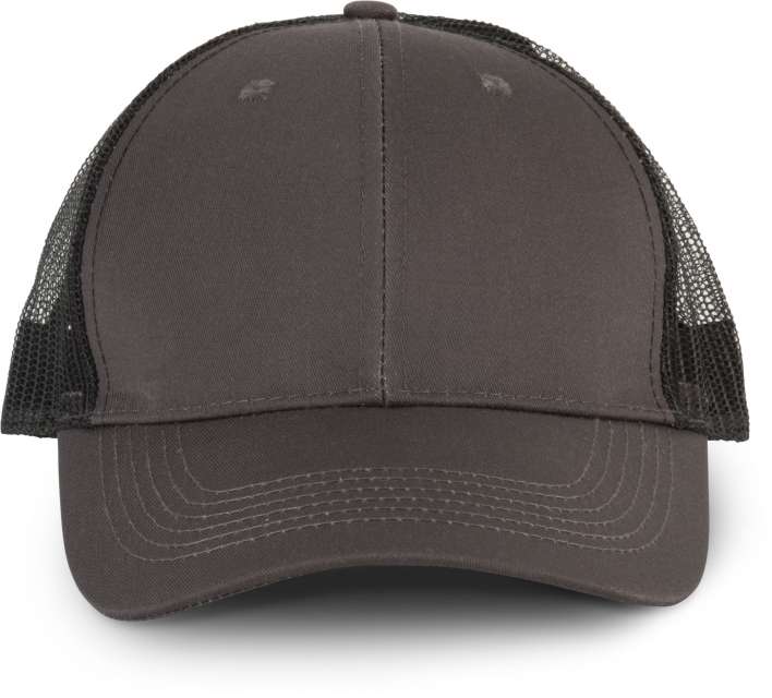 K-up Oekotex Certified Trucker Cap - K-up Oekotex Certified Trucker Cap - Charcoal