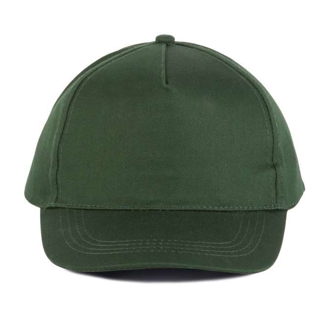 K-up Cotton Cap - 5 Panels - K-up Cotton Cap - 5 Panels - Forest Green