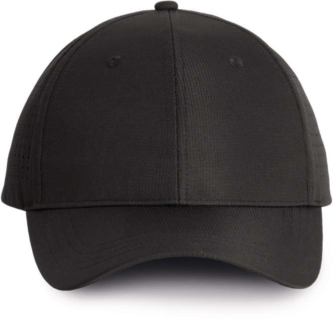 K-up Perforated Panel Cap - 6 panels - čierna