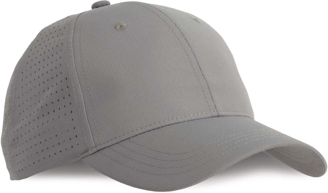 K-up Perforated Panel Cap - 6 panels - K-up Perforated Panel Cap - 6 panels - Sport Grey