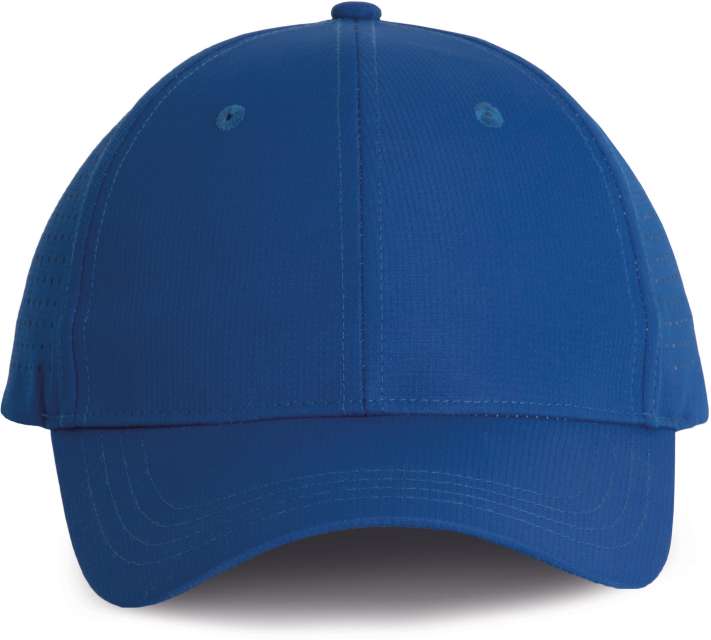 K-up Perforated Panel Cap - 6 panels - blau