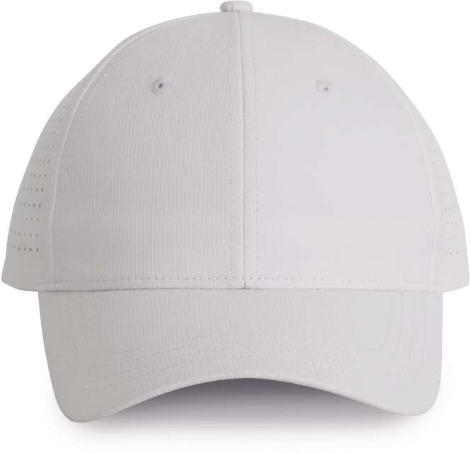 K-up Perforated Panel Cap - 6 panels - bílá