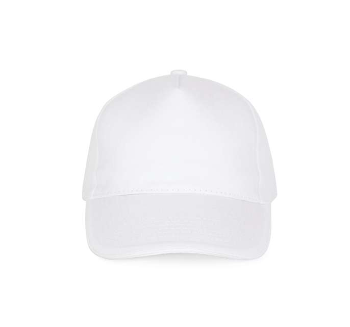 K-up Sandwich Peak Cap - 5 Panels - bílá