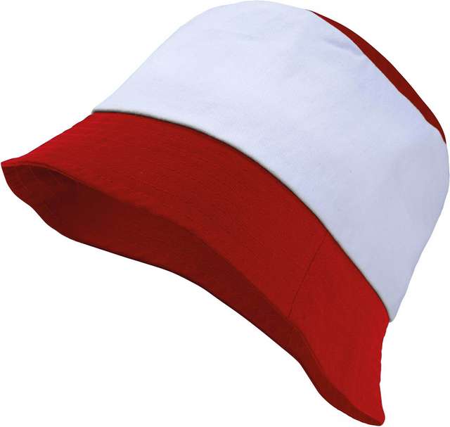 K-up Bucket Hat - červená
