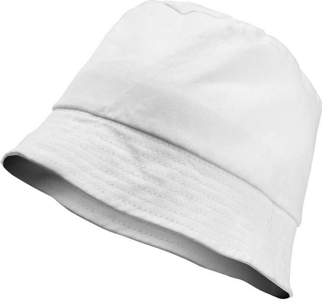 K-up Bucket Hat - biela
