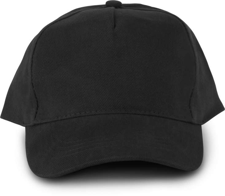 K-up Okeotex Certified 5 Panels Cap - black