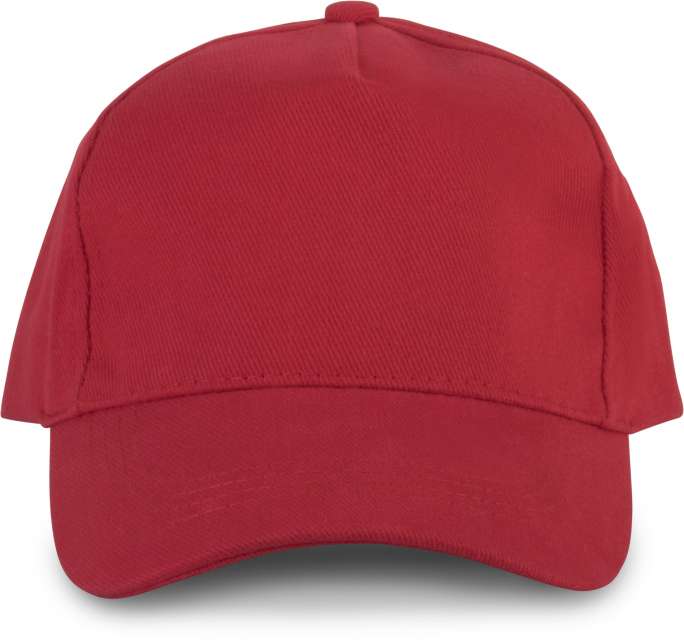 K-up Okeotex Certified 5 Panels Cap - červená