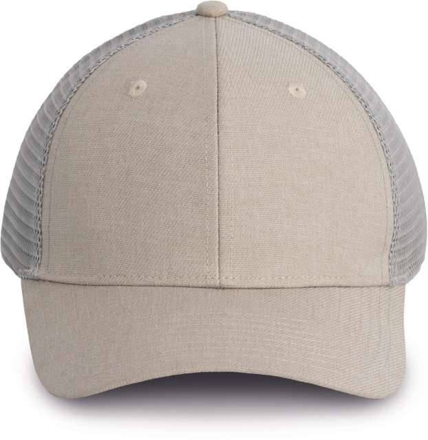 K-up Urban Trucker Cap - 6 Panels - hnědá