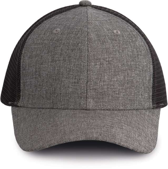 K-up Urban Trucker Cap - 6 Panels - K-up Urban Trucker Cap - 6 Panels - Graphite Heather