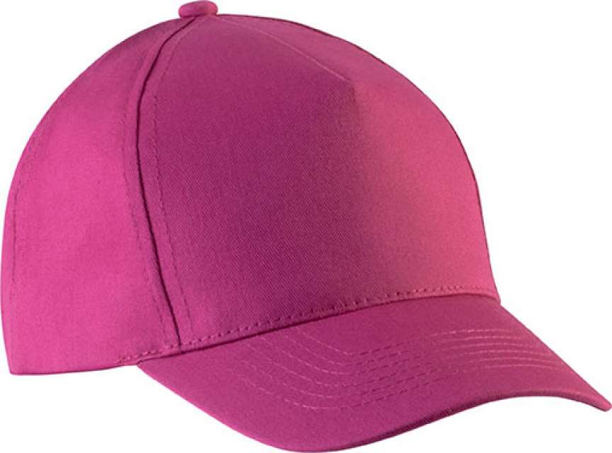 K-up Kids' Cotton Cap - 5 Panels - růžová